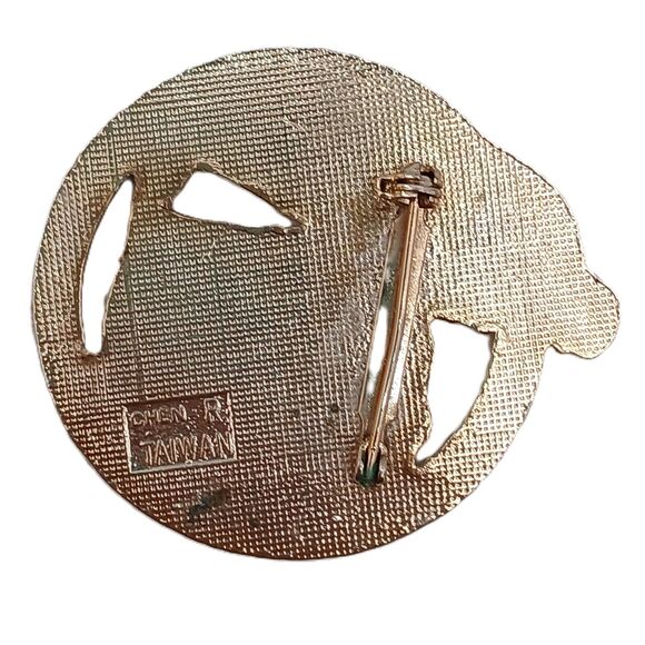 Lot of 5 Vintage Fur Rendezvous Anchorage Alaska 1980's Enamel Pin Brooch - Picture 7 of 14